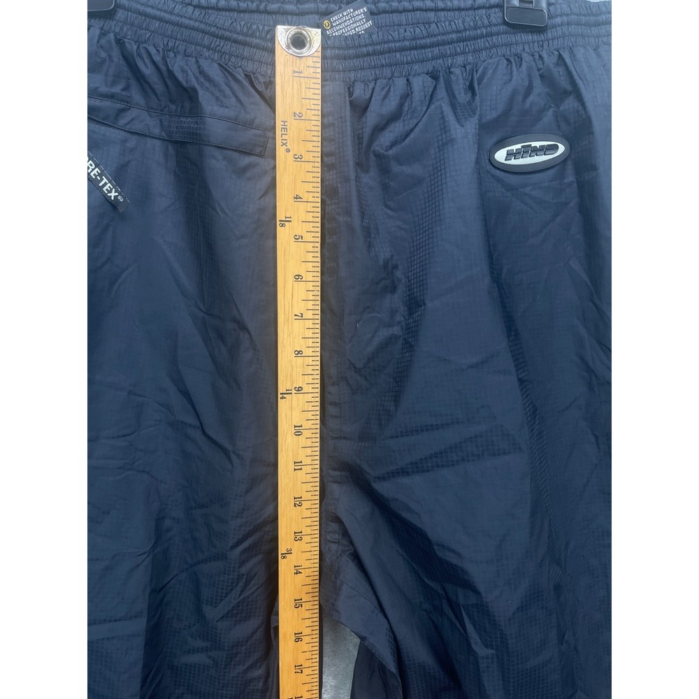 Hind Men's Gore-Tex Rain Pants XL (32x32)‎ Waterproof Outdoor Zippered Ankles - Picture 3 of 12